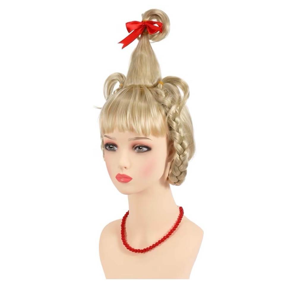 Adults Cindy Lou who wig (X4)